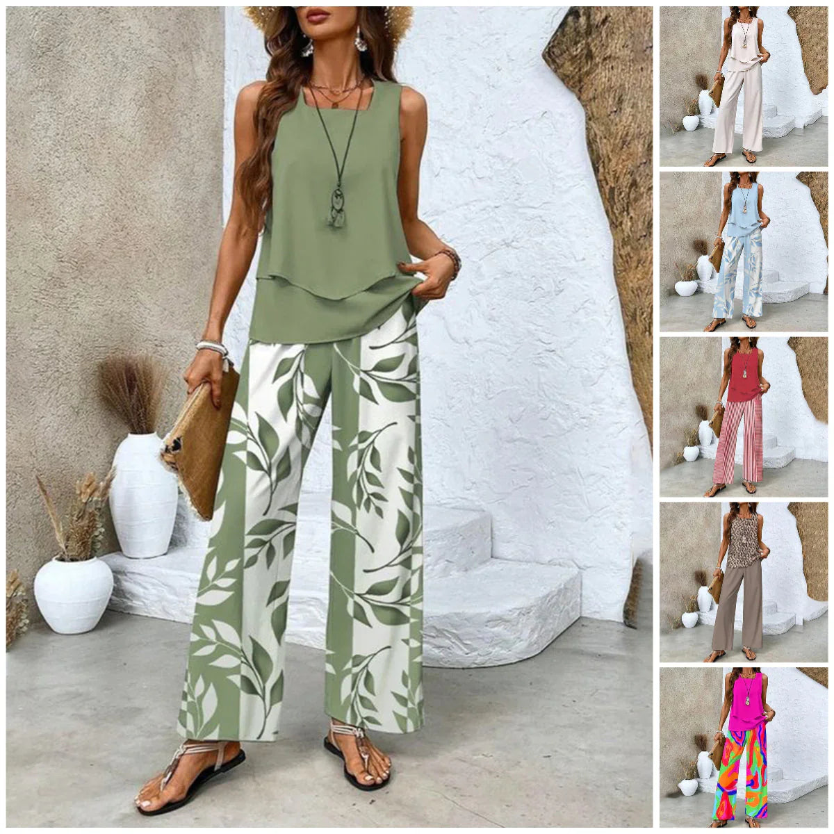 Claire | 2-Piece Leaf Set