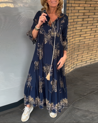 Amara | Maxi Vintage Dress