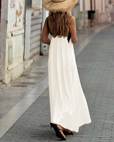 Sienna | Dress with Cross Neckline
