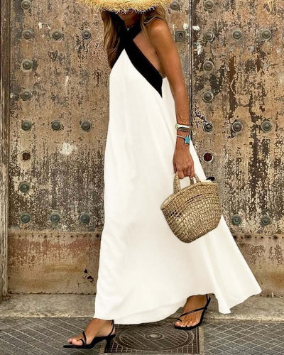 Sienna™ | Cross-Over Neck Dress