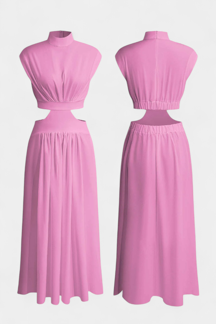Bérénice | Side-Slit Dress Ensemble