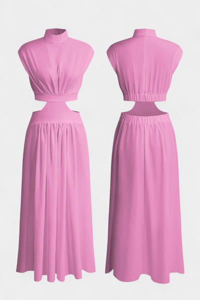 Bérénice | Side-Slit Dress Ensemble