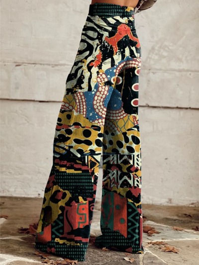 Mia™ - Modern Colourful Wide Leg Trousers
