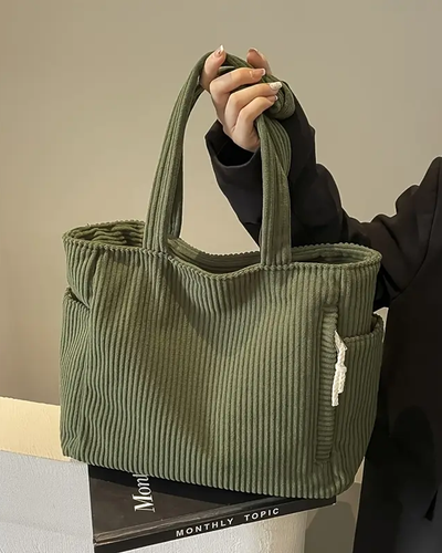 Nola | Corduroy Tote Bag