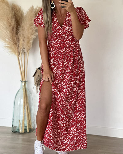 Vivian V-Neck Dress