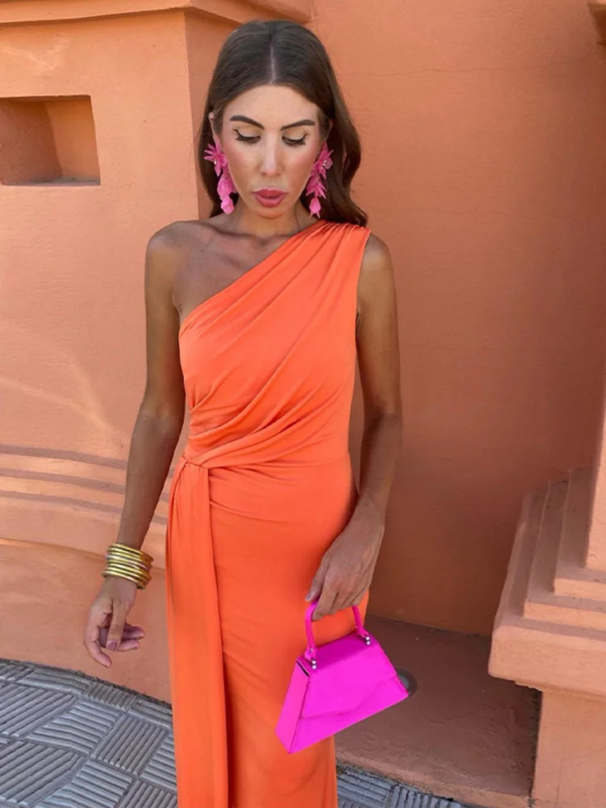 Lia™ | Elegant Asymmetrical Long Dress for Special Occasions