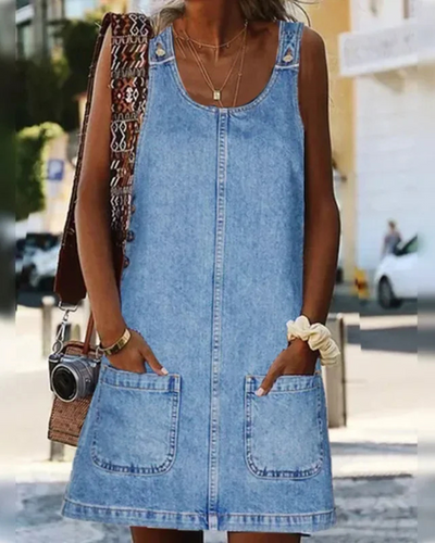 Sigrid - Effortless Summer Denim Dress