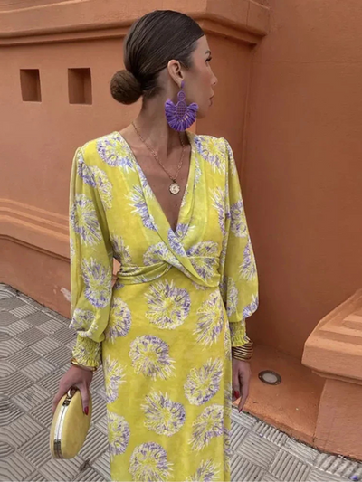 Marisella™ | Elegant Summer Floral Dress