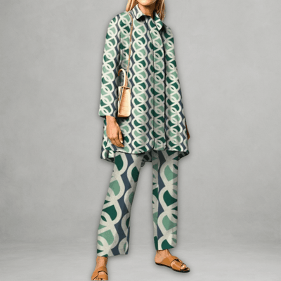 Zareen Retro Two-Piece Set