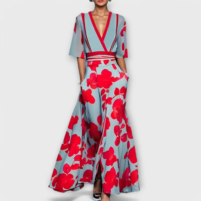 Vittoria™ | Elegant Floral Bodycon Dress