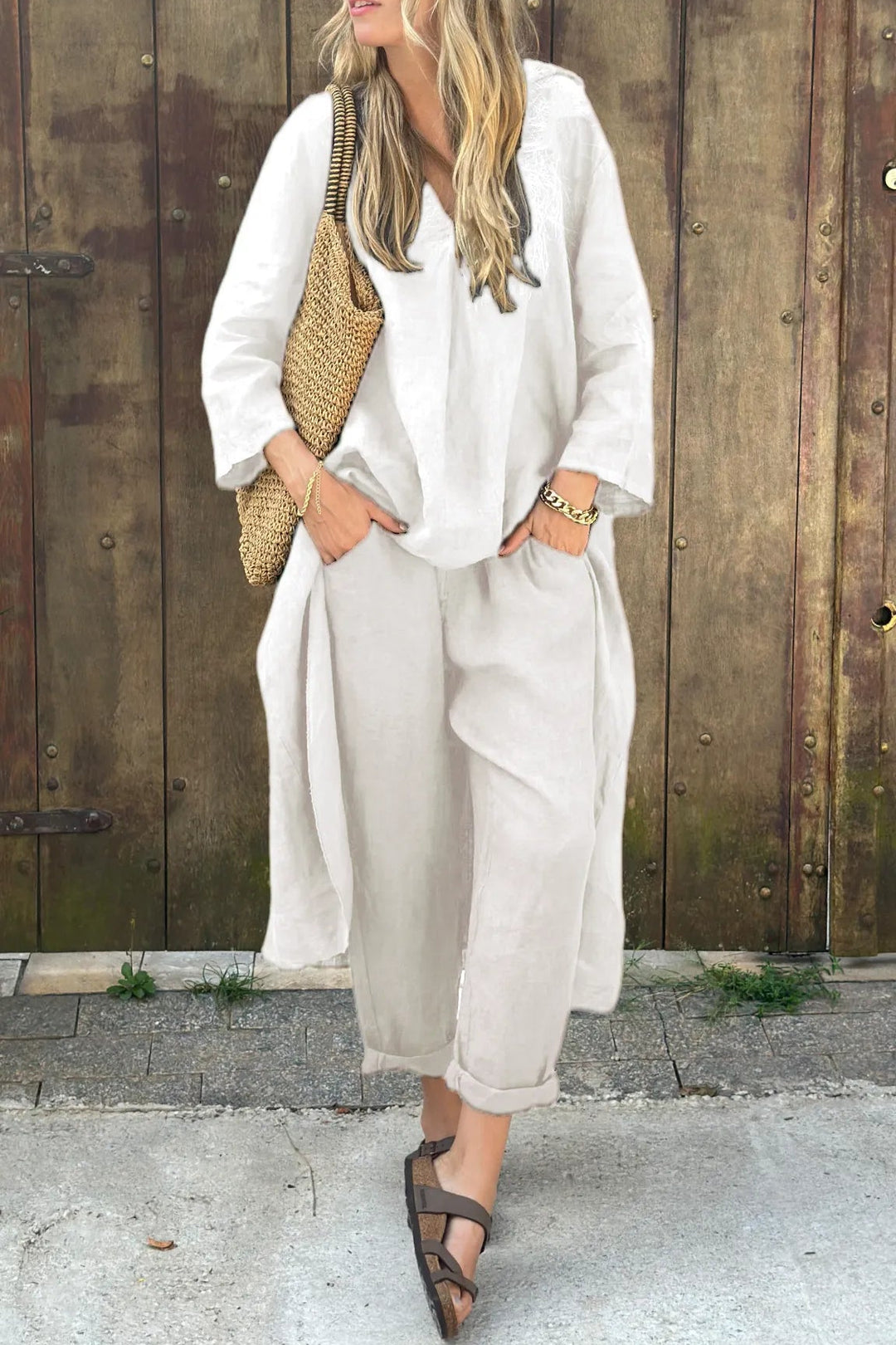 Lena | Casual Set – Natural Elegance for Everyday