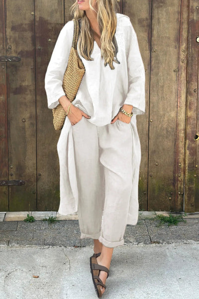 Lena | Casual Set – Natural Elegance for Everyday