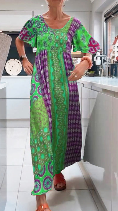 Safiya | Boho Maxi Kaftan