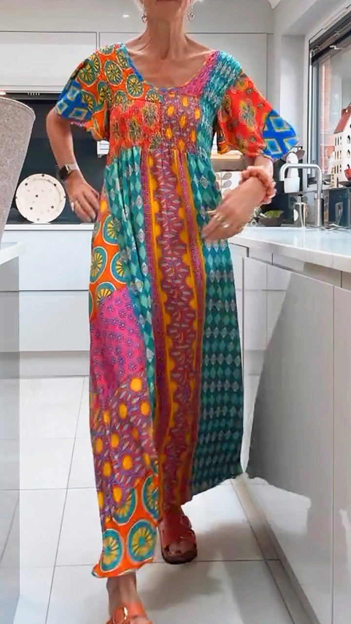 Safiya | Boho Maxi Kaftan