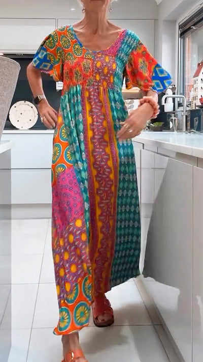 Safiya | Boho Maxi Kaftan