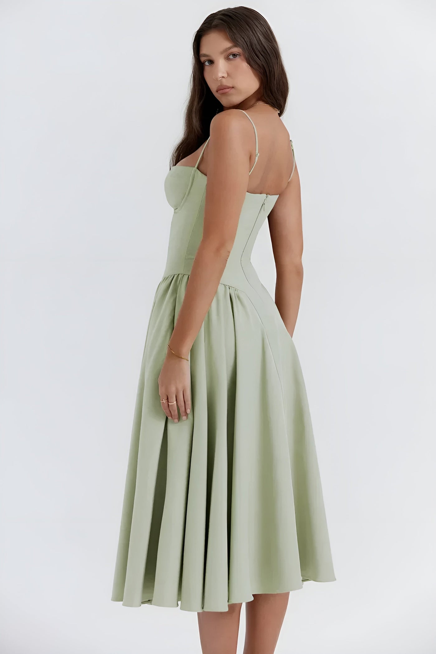 Camilla™ | Sleeveless Dress with Corset Fit