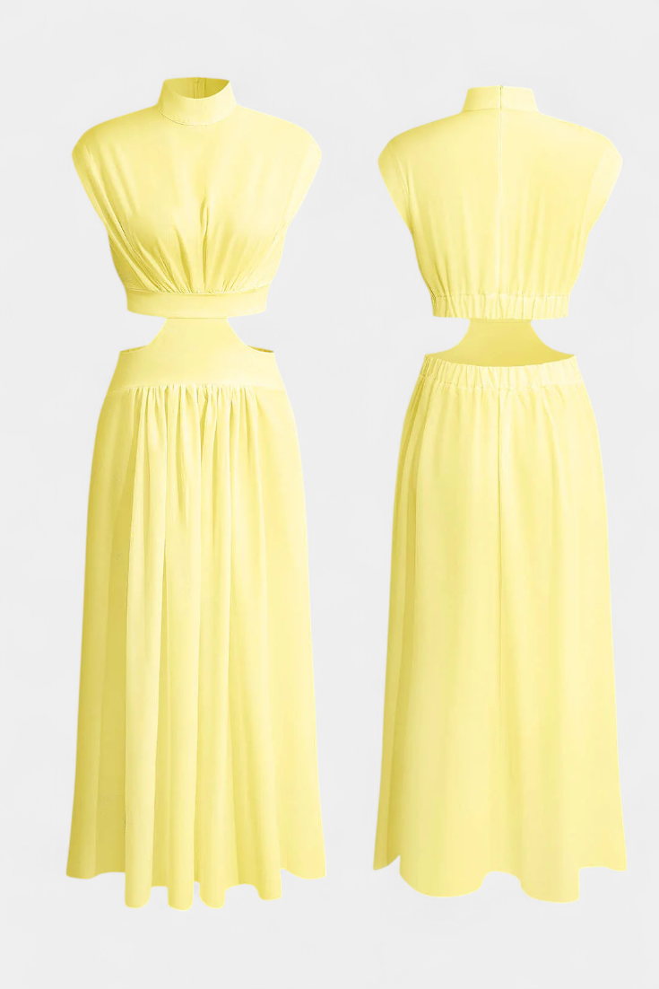 Bérénice | Side-Slit Dress Ensemble