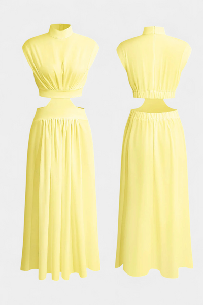 Bérénice | Side-Slit Dress Ensemble
