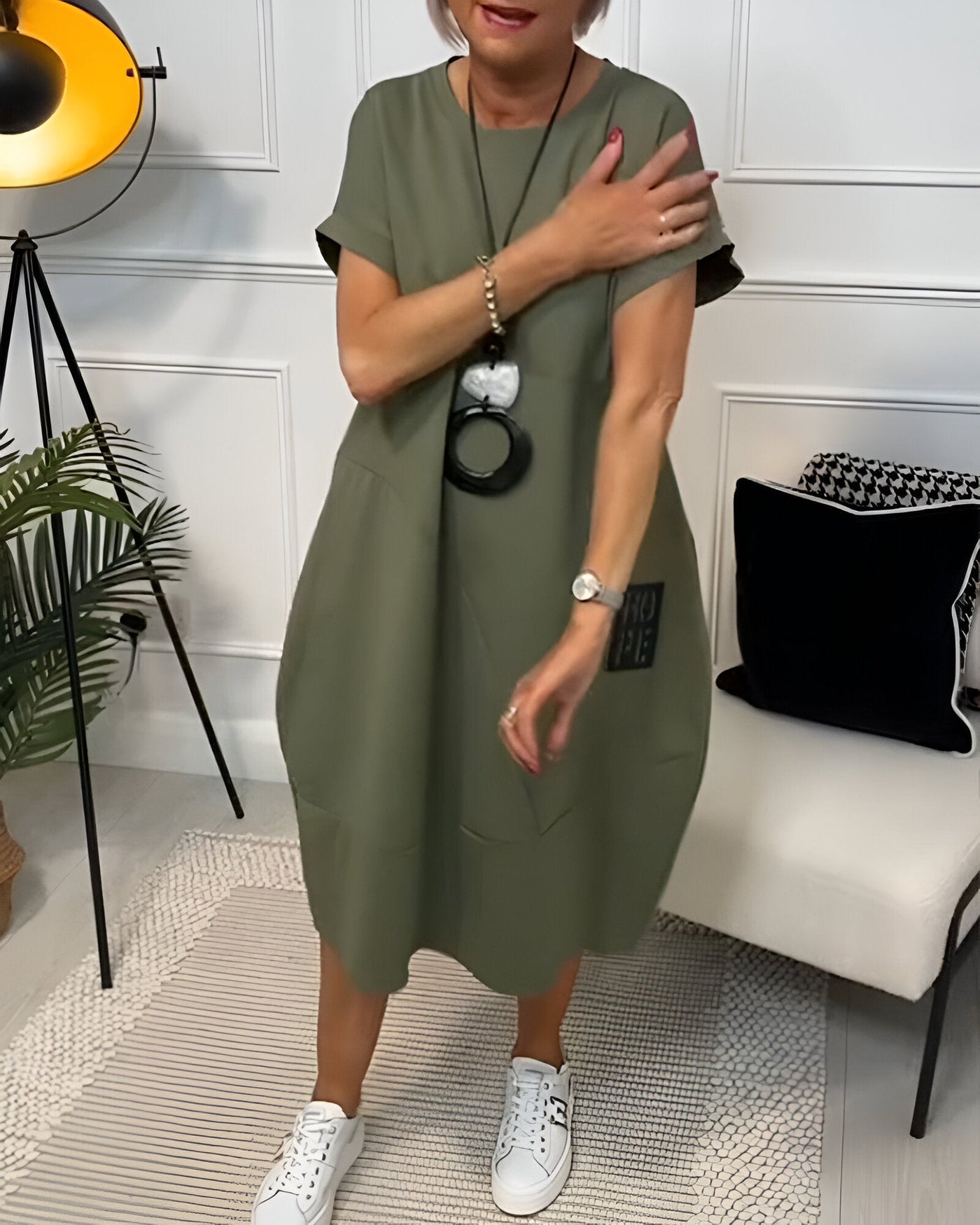 Sarah | Comfortable Hooded Dress