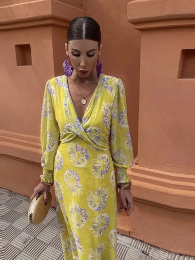 Marisella™ | Elegant Summer Floral Dress