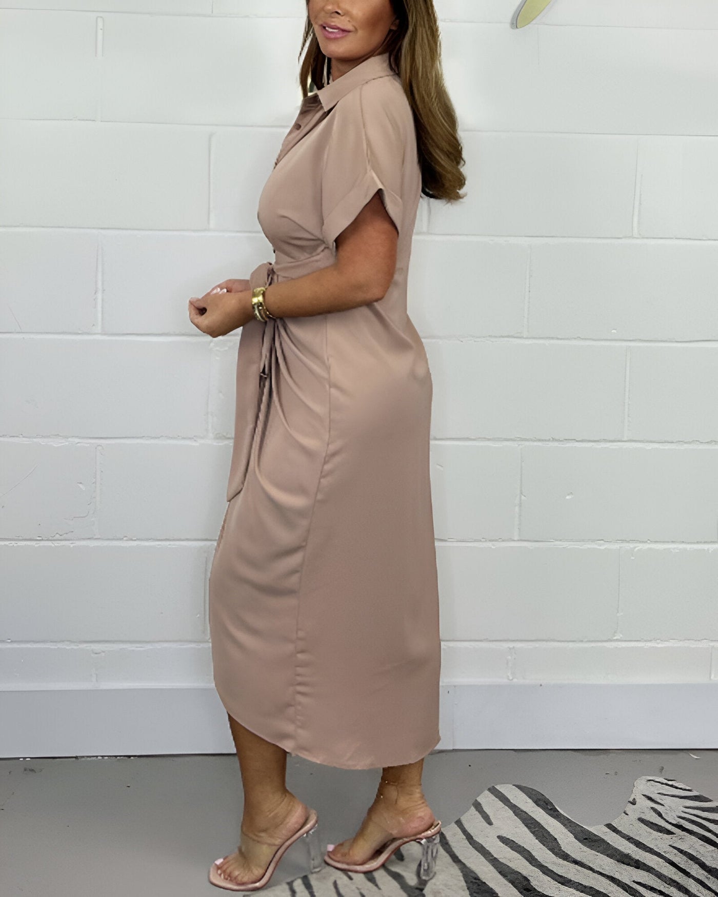 Catherine | Elegant Pleated Dress