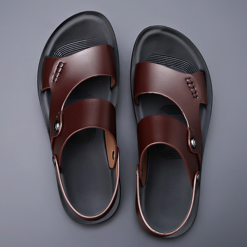 Boone Ave Leather Sandals