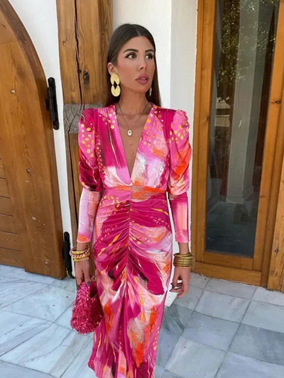 Chiara™ | Elegant Long Dress for Special Occasions