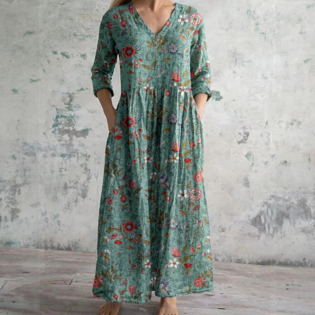 Léna | Floral Maxi Dress
