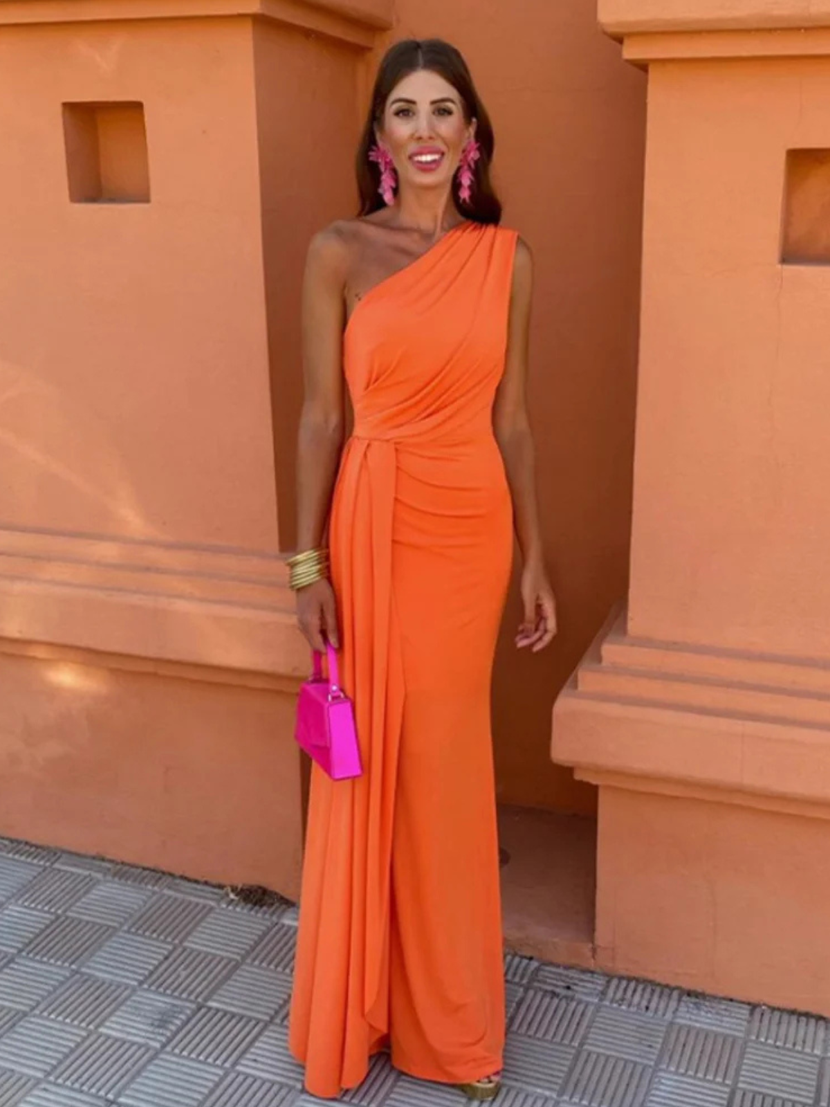 Lia™ | Elegant Asymmetrical Long Dress for Special Occasions