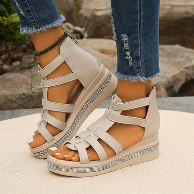 Yana™ | Elegant Wedge Sandals