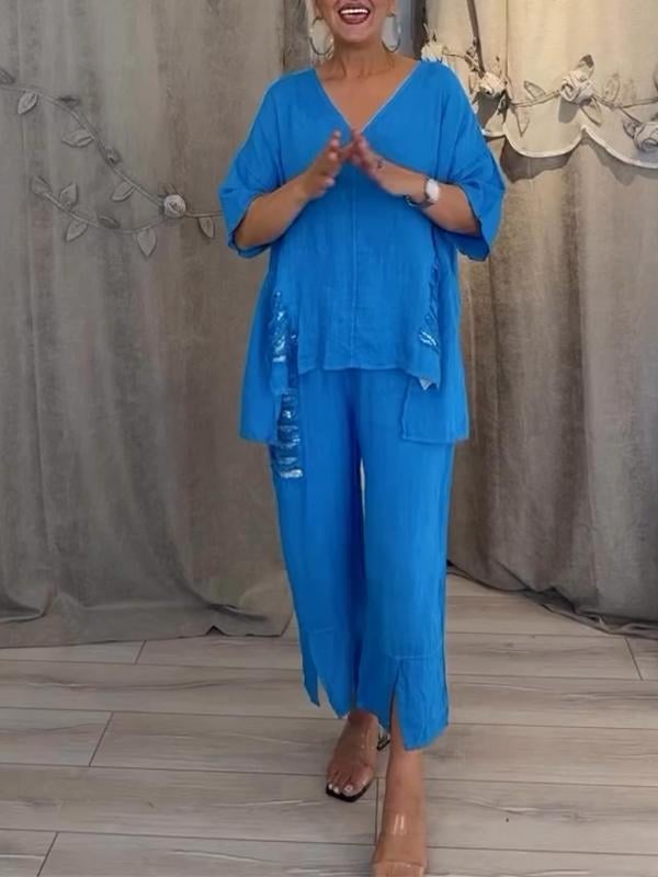 Mira | Elegant Two-Piece Summer Set