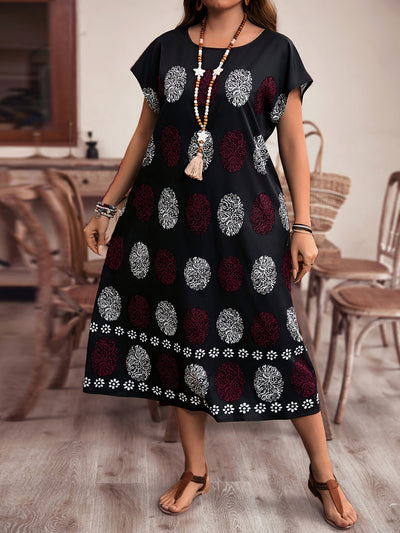 Elsbeth | Printed Midi Dress