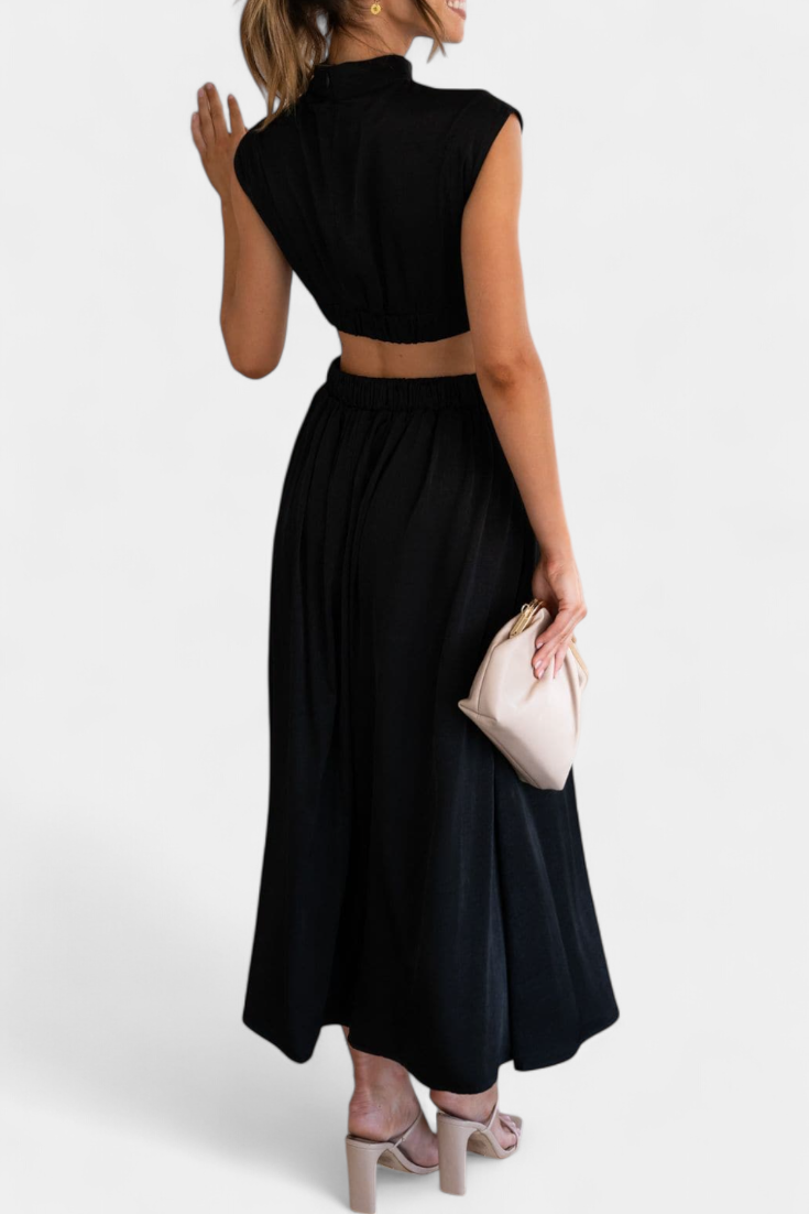 Bérénice | Side-Slit Dress Ensemble
