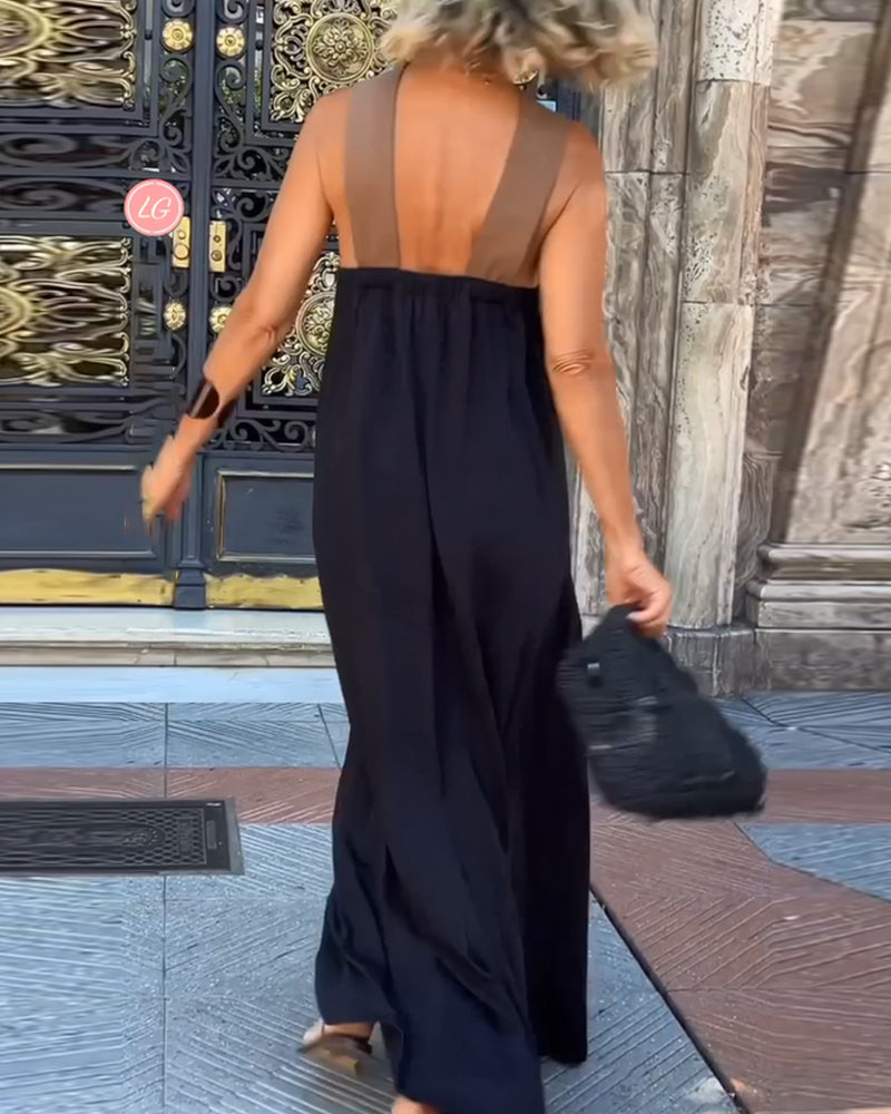 Sienna | Dress with Cross Neckline