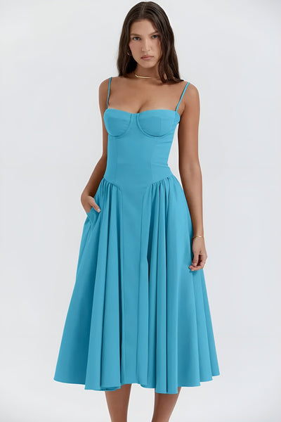 Camilla™ | Sleeveless Dress with Corset Fit