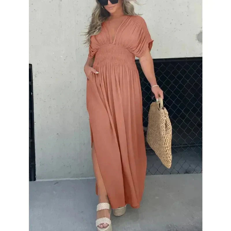Tara | Maxi Dress with V-Neck