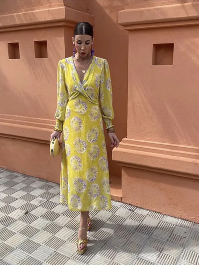 Marisella™ | Elegant Summer Floral Dress