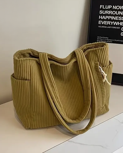 Nola | Corduroy Tote Bag