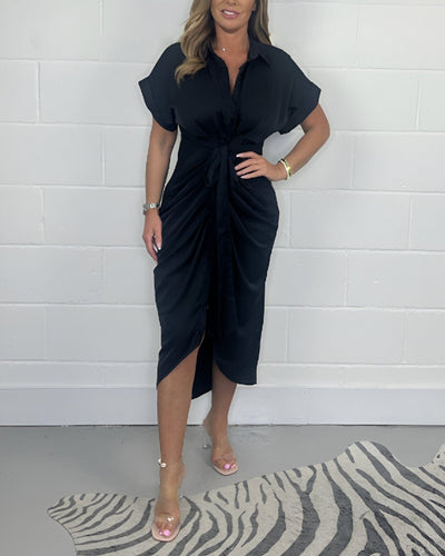 Catherine | Elegant Pleated Dress