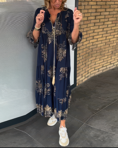 Amara | Maxi Vintage Dress