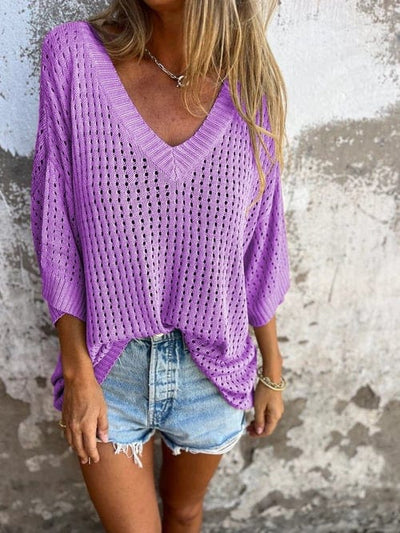 Ocean Whisper Knit Sweater