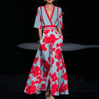Andrina - Elegant Dress with Sleeves
