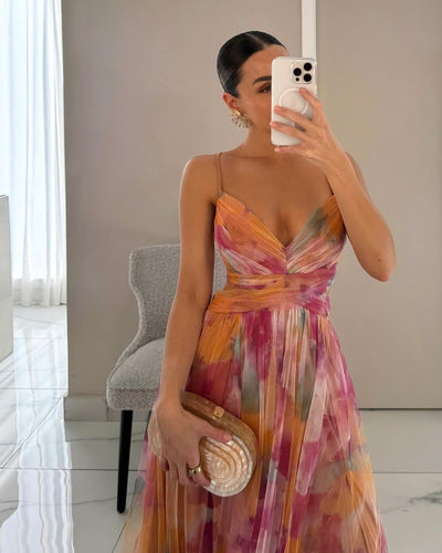 Ariella | Chiffon Maxi Dress