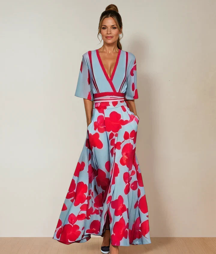 Andrina - Elegant Dress with Sleeves