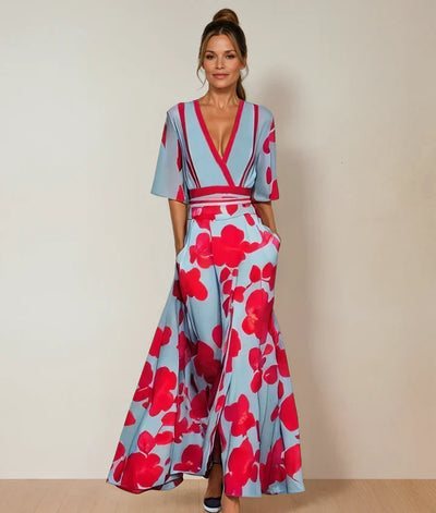 Andrina - Elegant Dress with Sleeves