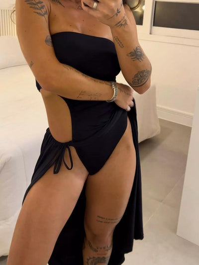 Celestine | Bandeau Midi Dress
