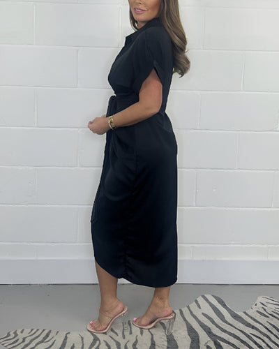 Catherine | Elegant Pleated Dress