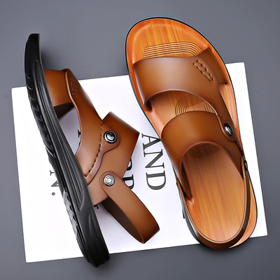 Boone Ave Leather Sandals