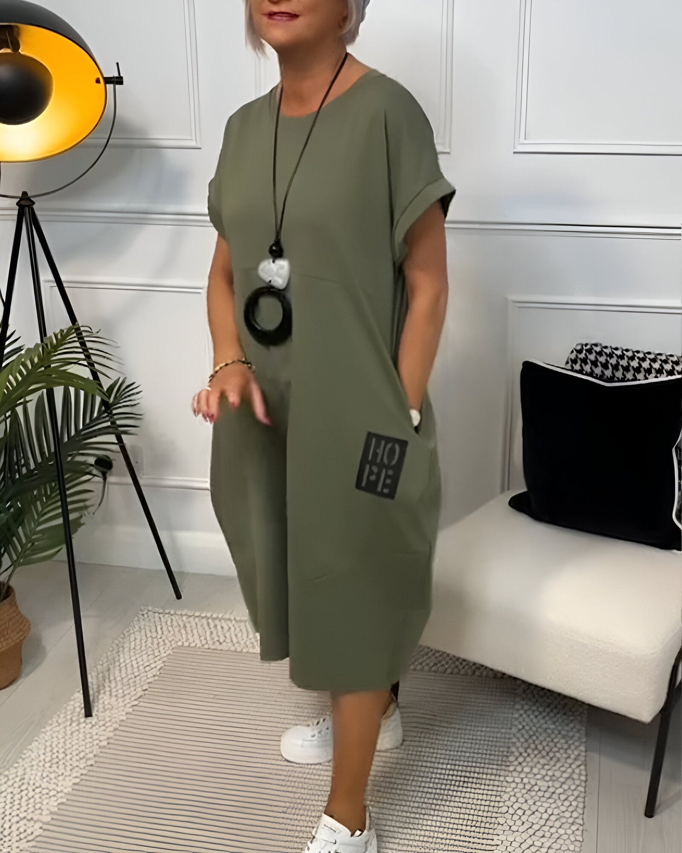 Sarah | Comfortable Hooded Dress