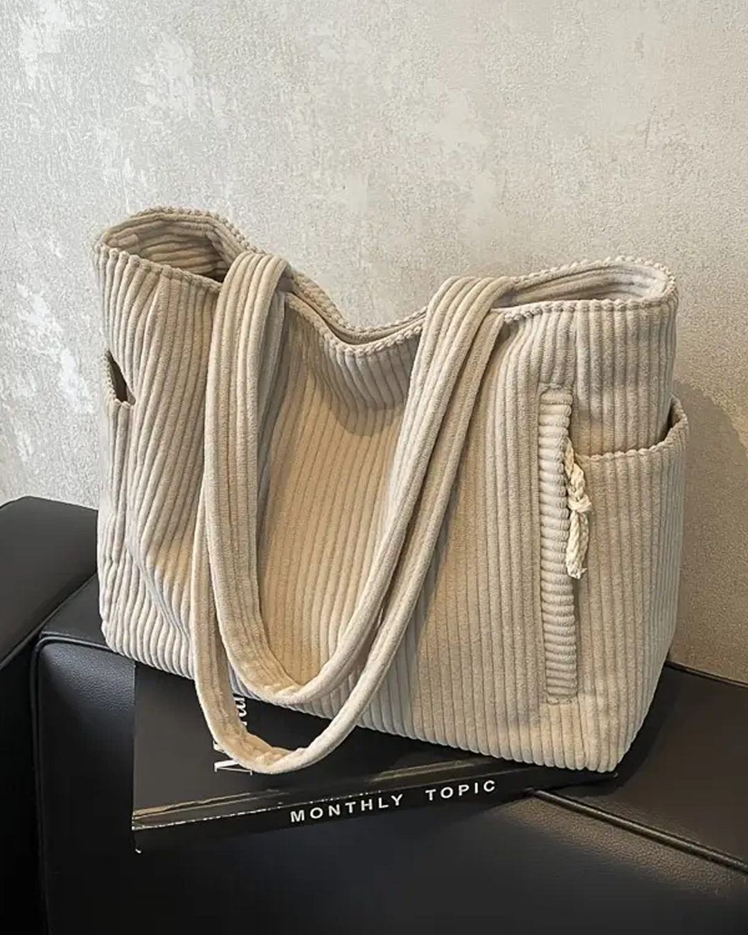 Nola | Corduroy Tote Bag